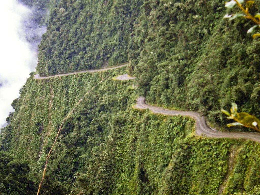 América del sur y su camino de la muerte boliviano