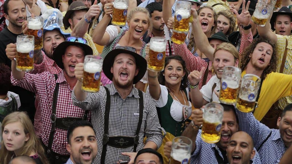 Vive el oktoberfest en alemania