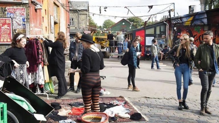 barrio Christiania de Copenhague
