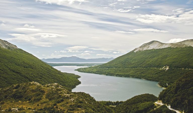 Lagos de tierra del fuego