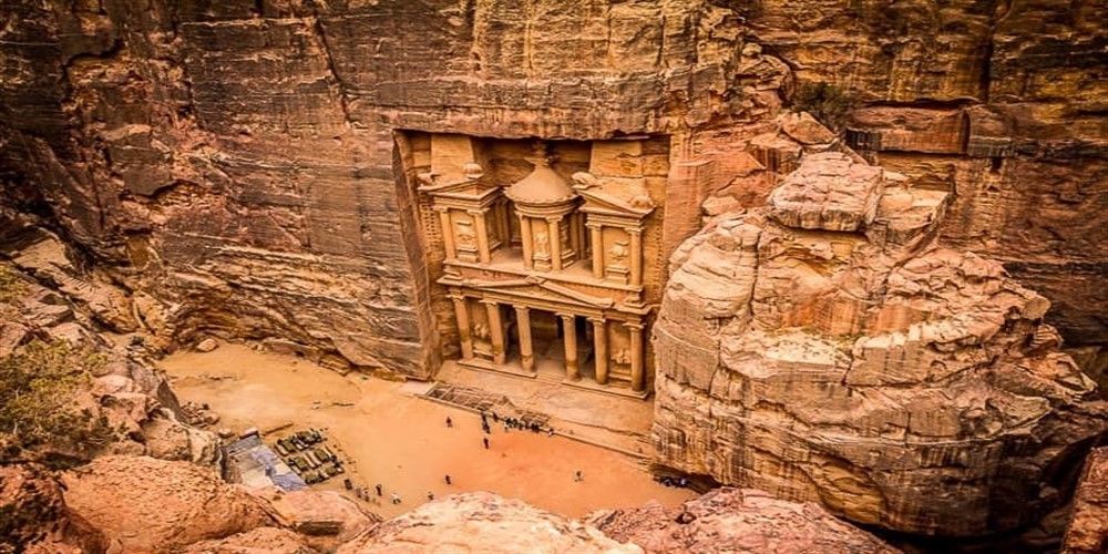 La Ciudad de Petra, Jordania