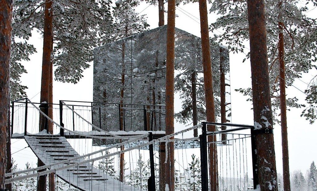la mejor cabaña en un árbol de suecia
