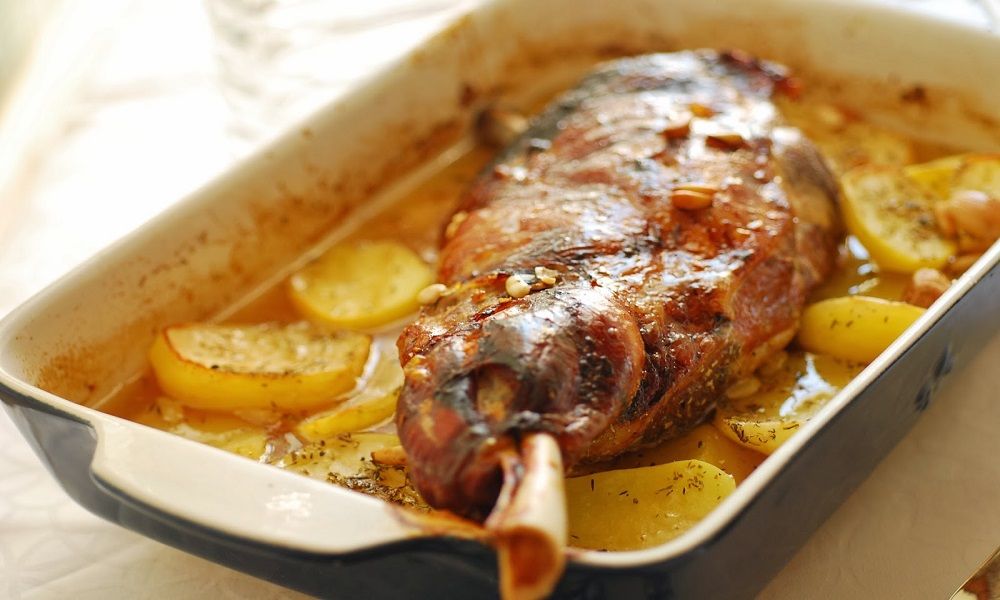Cabrito a la hortelana