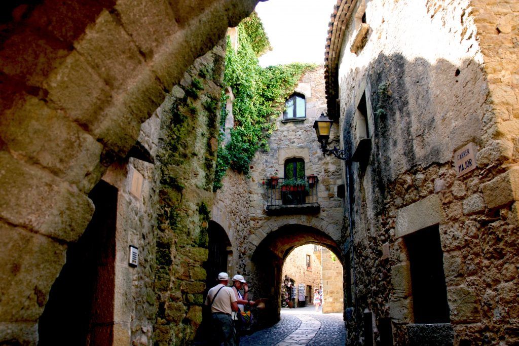 pals, un pueblo de la costa brava