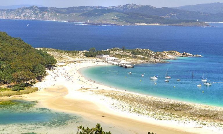 playa en islas cíes