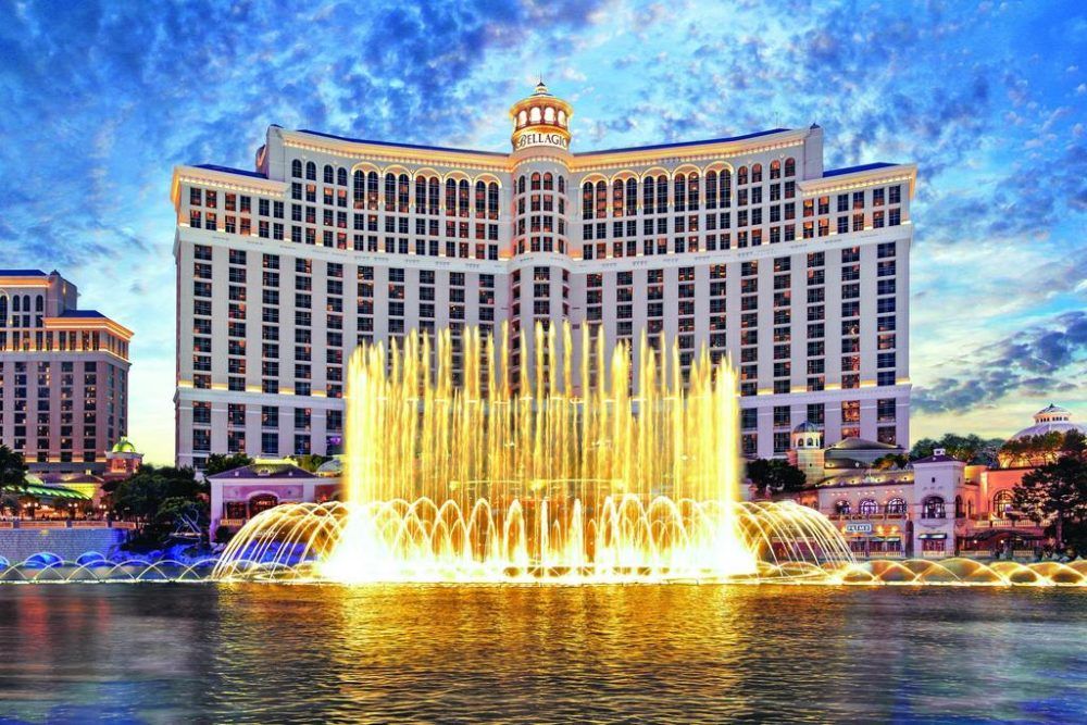 Fuentes Bellagio en Las Vegas