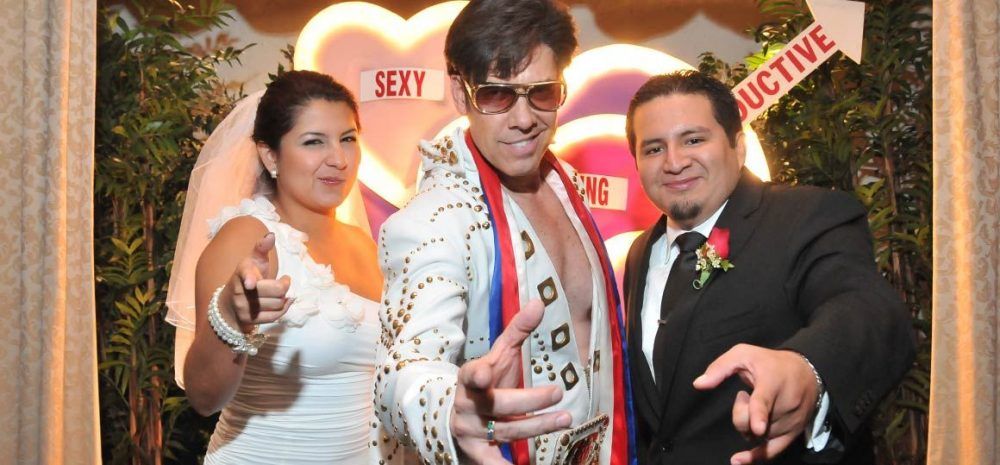 Boda en Las Vegas Elvis