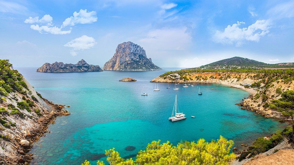 Ibiza isla blanca del Mediterráneo