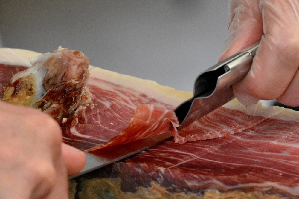 Jamón ibérico al corte