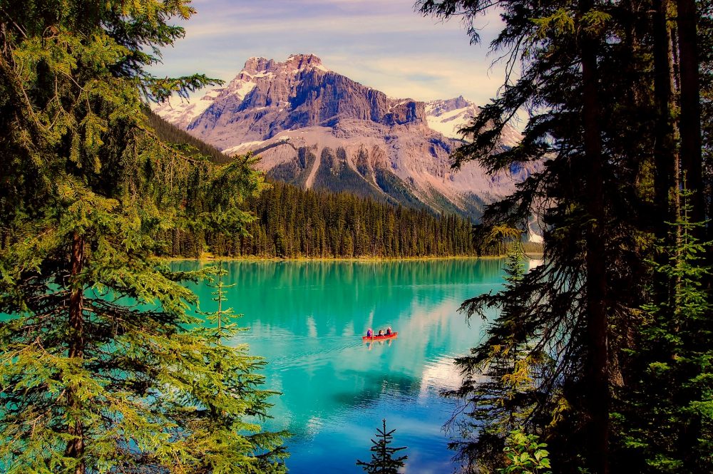 Lago Esmeralda en Canada - Vacaciones en tren Rocky Mountaineer