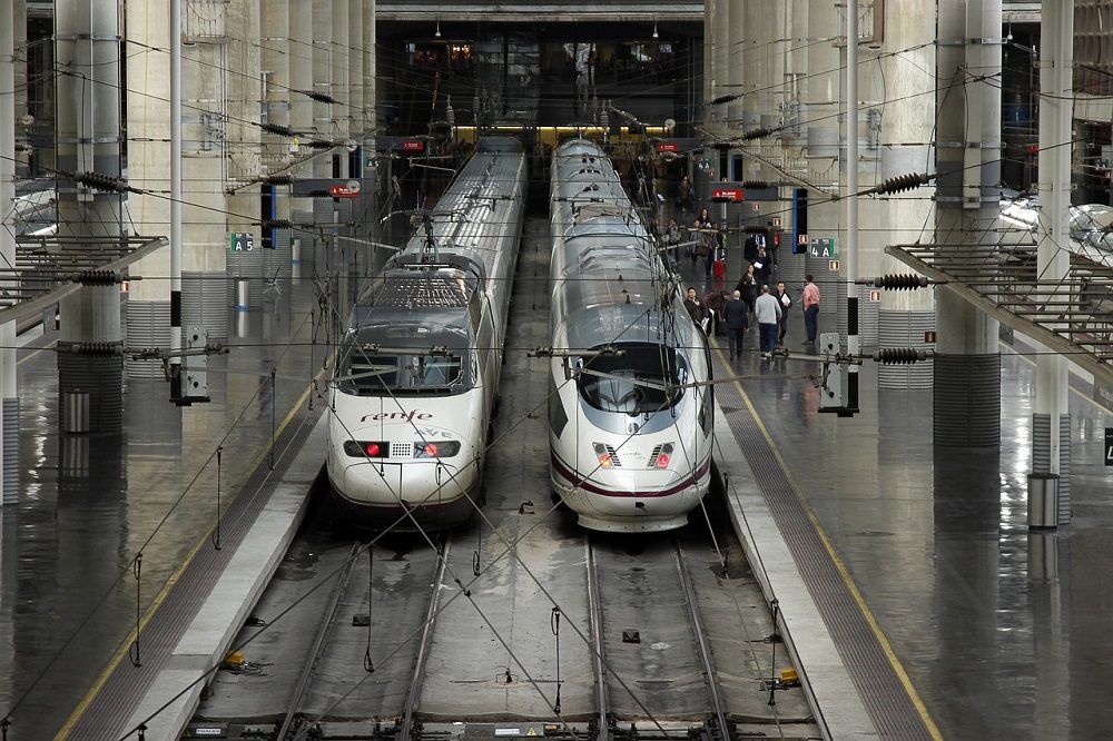 En tren de Madrid a Valencia