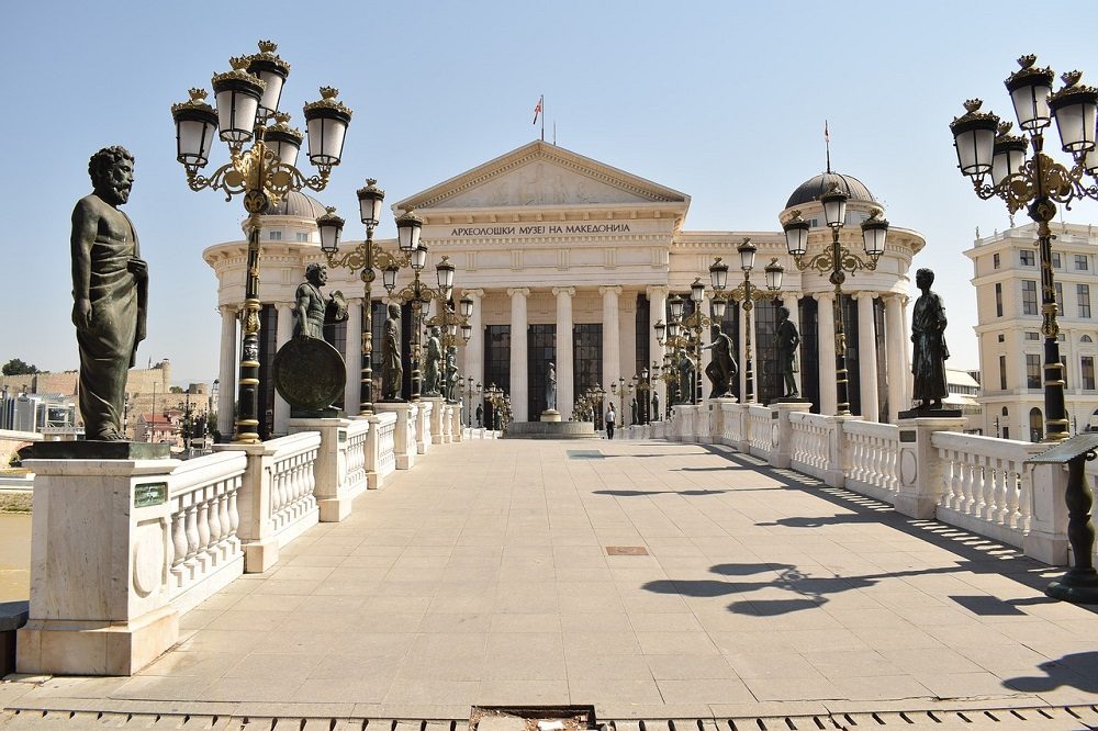 Skopje, los balcanes