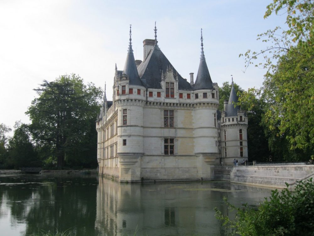 Los castillos más espectaculares del Valle del Loira: Le Château d'Azay Le Rideau
