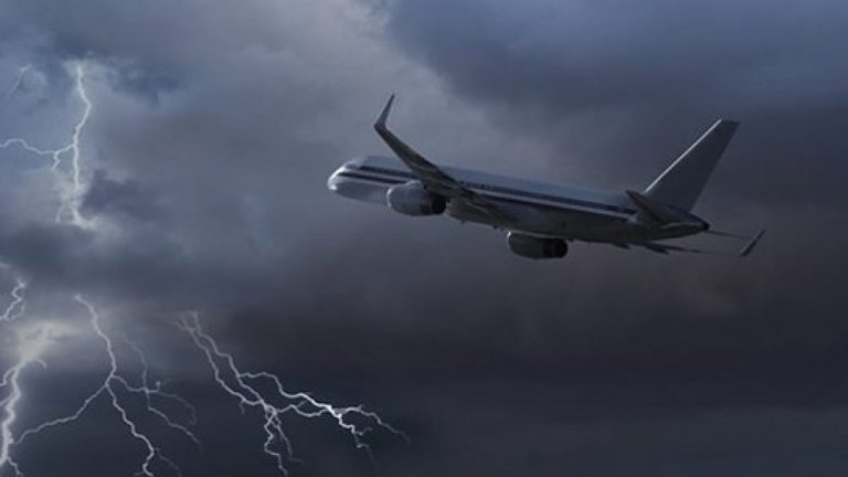 Turbulencia vuelo avión