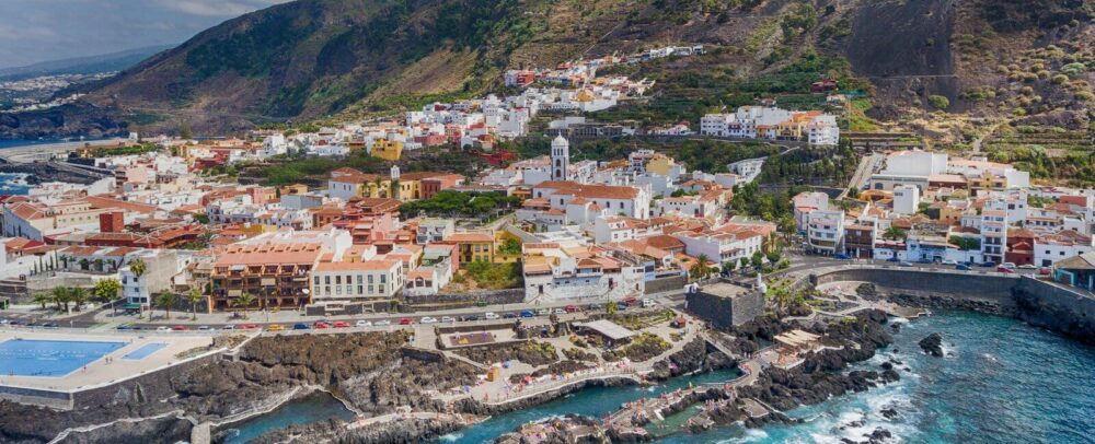 Piscinas naturales de Garachico, en Tenerife, uno de los pueblos más bonitos de España