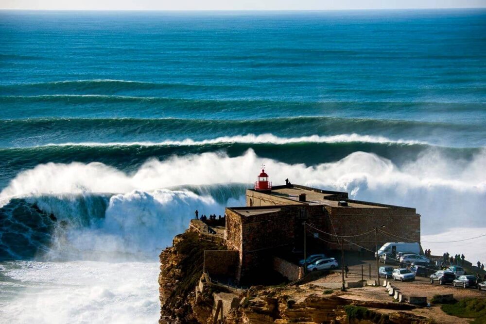 Nazaré, capital del surf