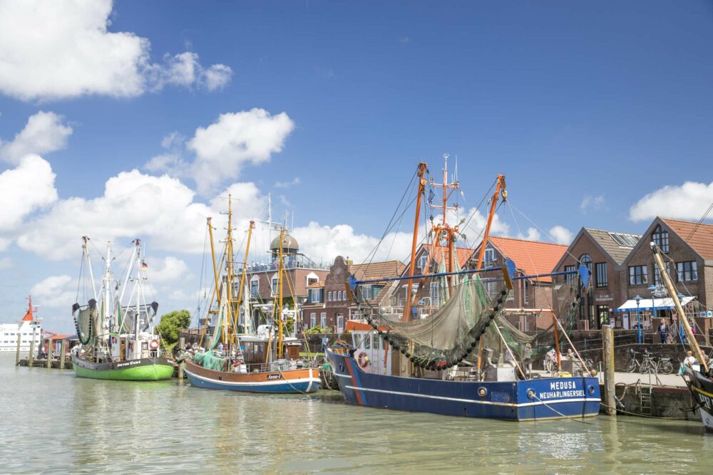 neuharlingersiel uno de los pueblos costeros más bonitos de Alemania
