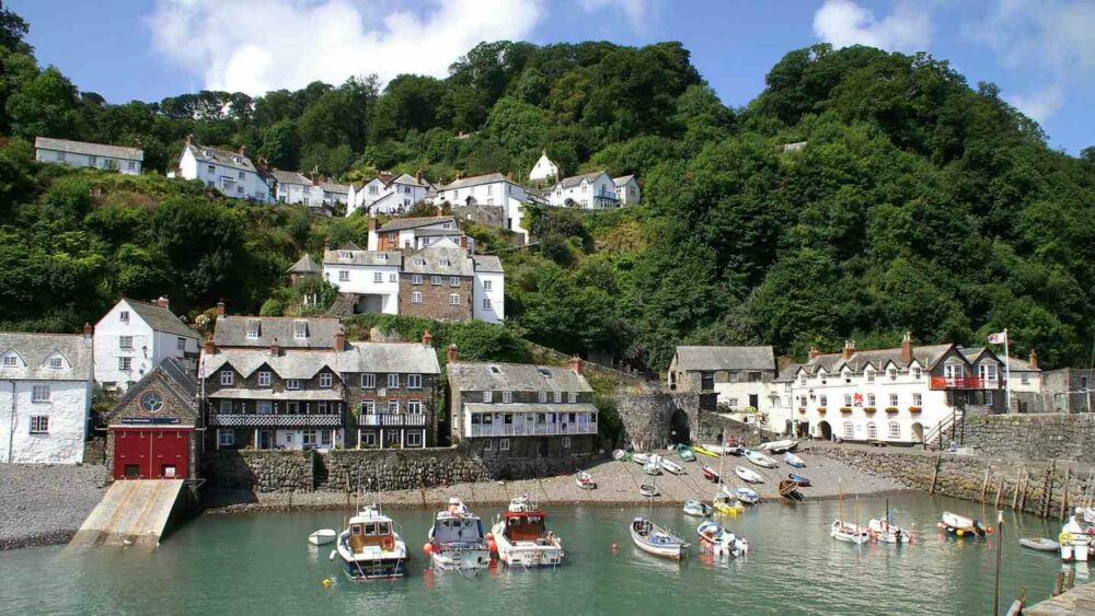 Clovelly, un curioso pueblo costero en Devon