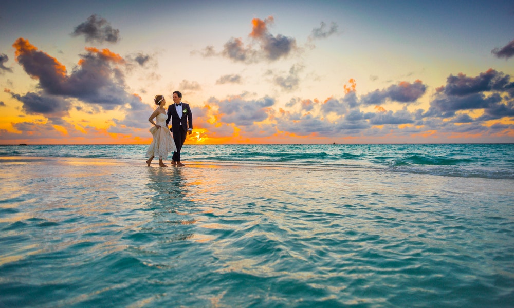 Los mejores destinos de viaje de novios