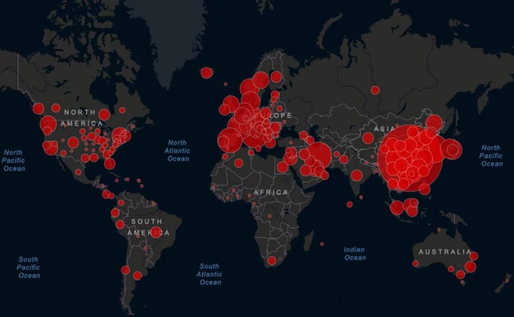 países más afectados por el coronavirus COVID-19