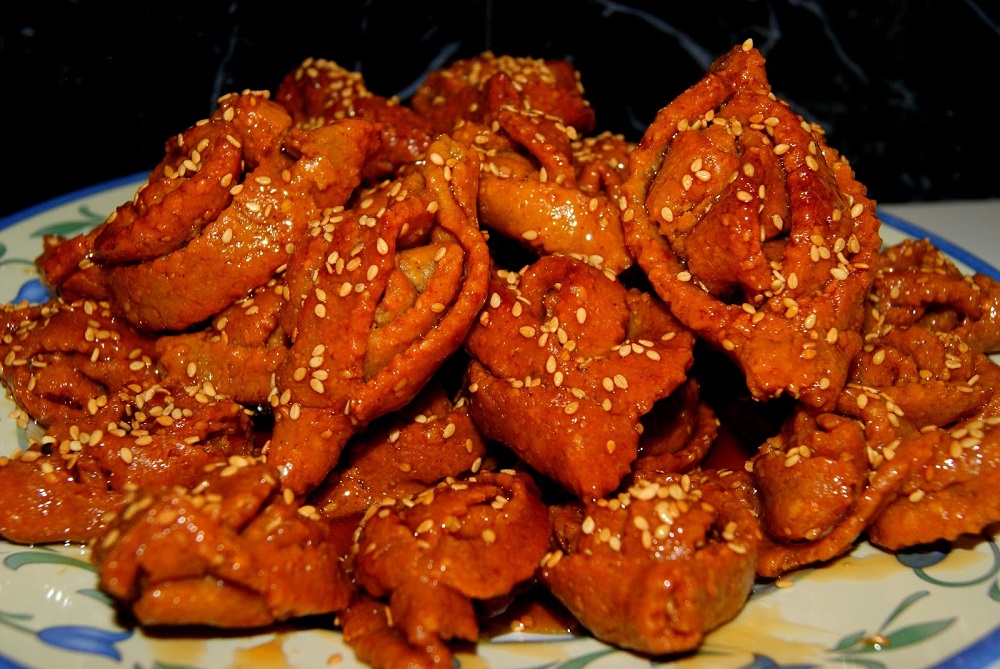 Shbakias, plato típico de Ceuta