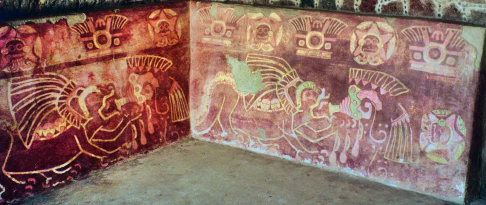Murales en Teotihuacan