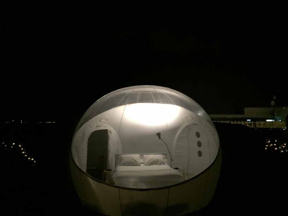 Hotel burbuja en España
