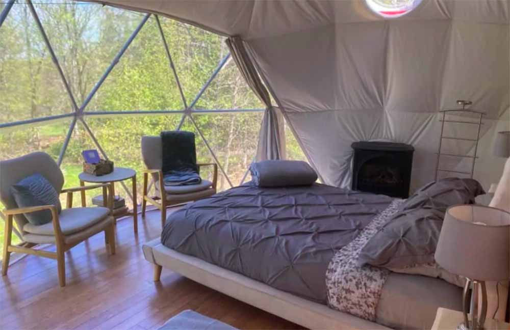 Hotel burbuja en Canadá