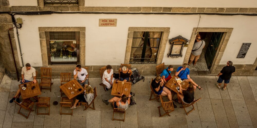 Terrazas en Santiago de Compostela