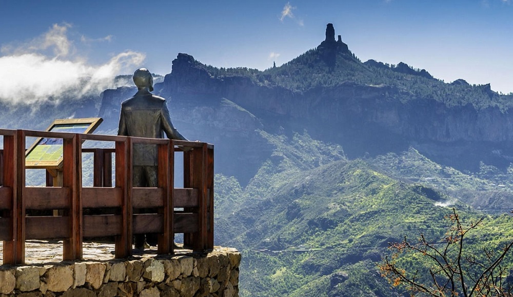Mirador de Unamuno en Artenara