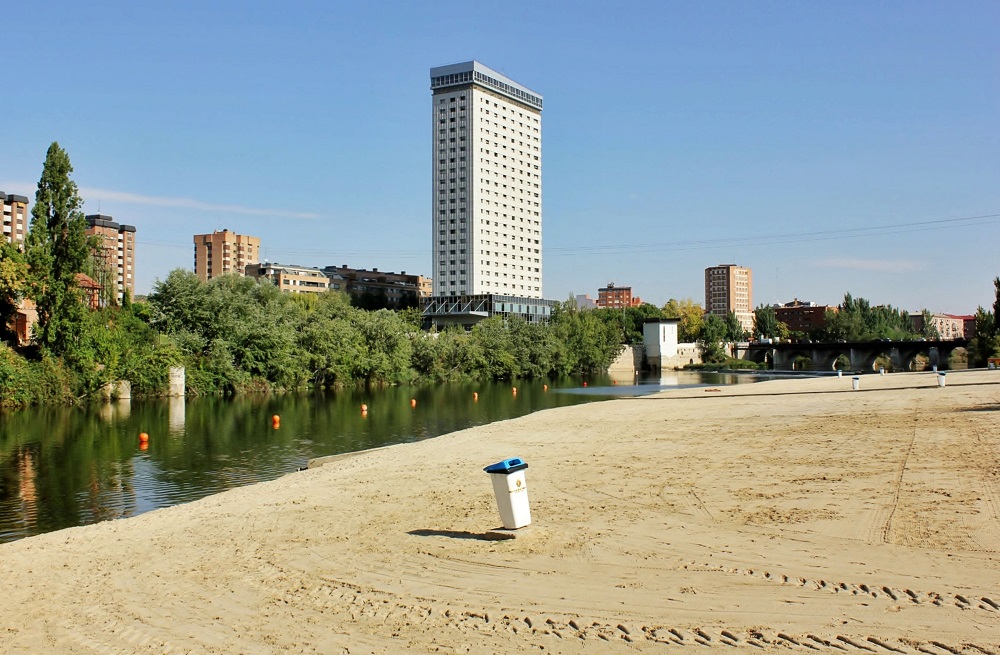 Río Pisuegra y la playa de las Moreras, Valladolid