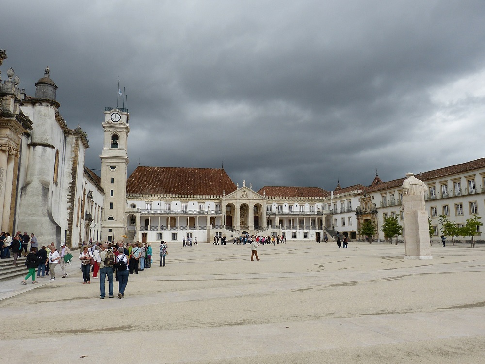 Visitar la universidad de Coímbra