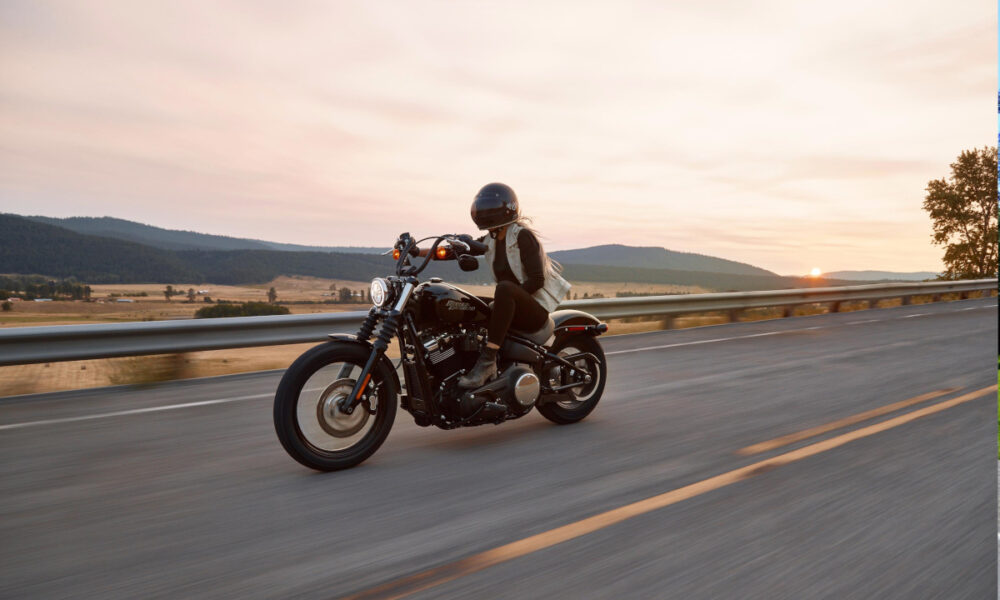 Ruta en moto por carretera