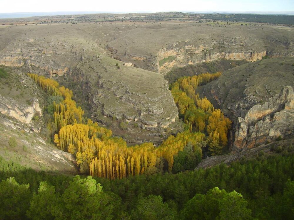 Hoces del Río Duratón es ideal para hacer senderismo