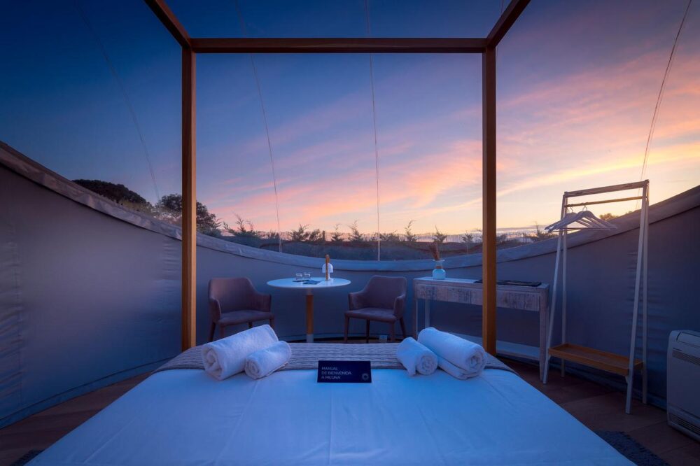 mejores hoteles burbuja de España