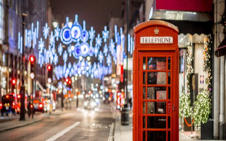 Londres es una de las ciudades de Europa más visitadas en Navidad