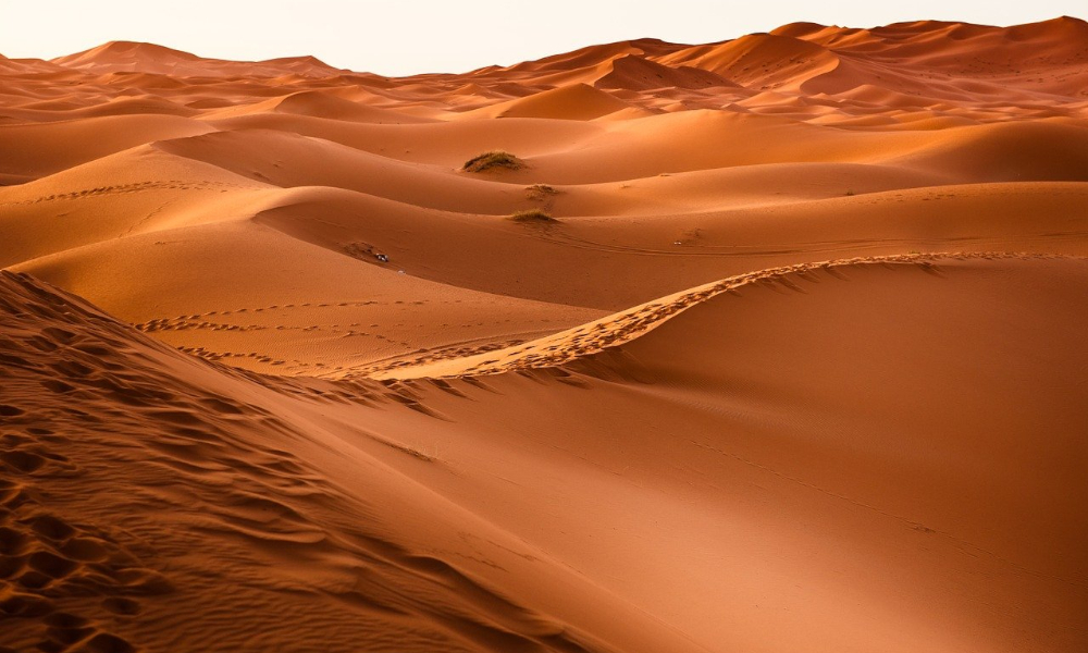 dunas cerca de hoteles más lujosos de Dubai