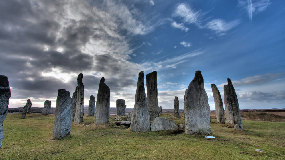 Piedras de Callanish parecidas a Craigh Na Dun