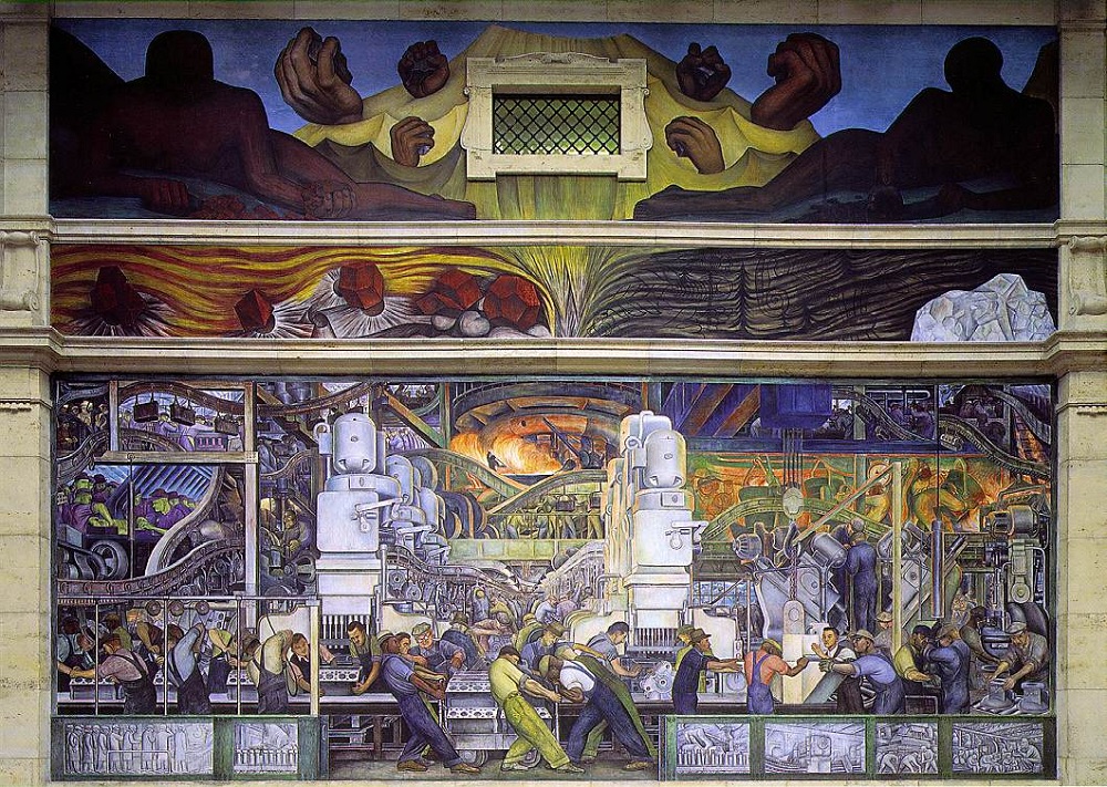 ¿Qué visitar en Detroit? ¡No te pierdas los murales de Diego Rivera!