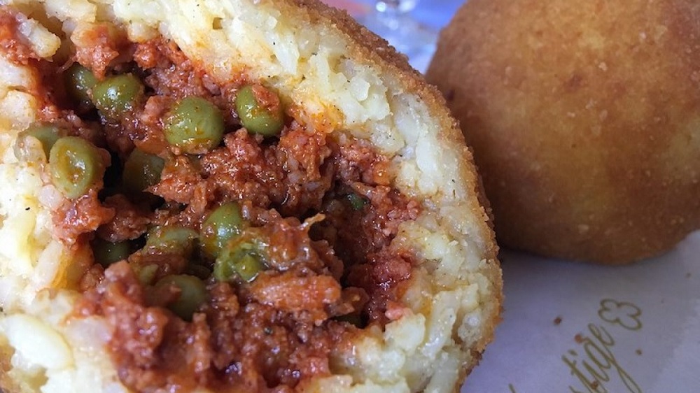 En Italia tienen una variedad de croquetas, pero con arroz