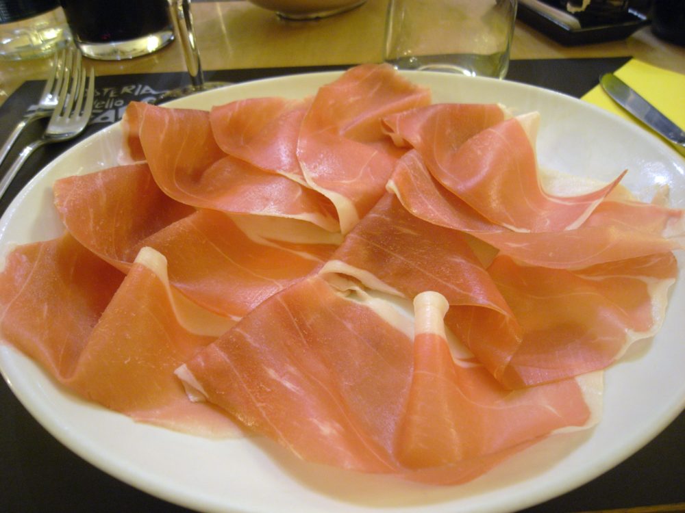 El prosciutto di Parma es uno de los jamones más deliciosos del mundo