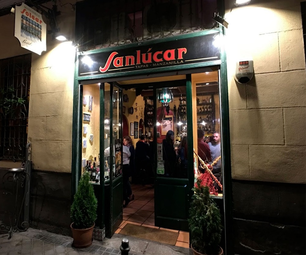 Taberna Sanlúcar bar de tapas de Madrid