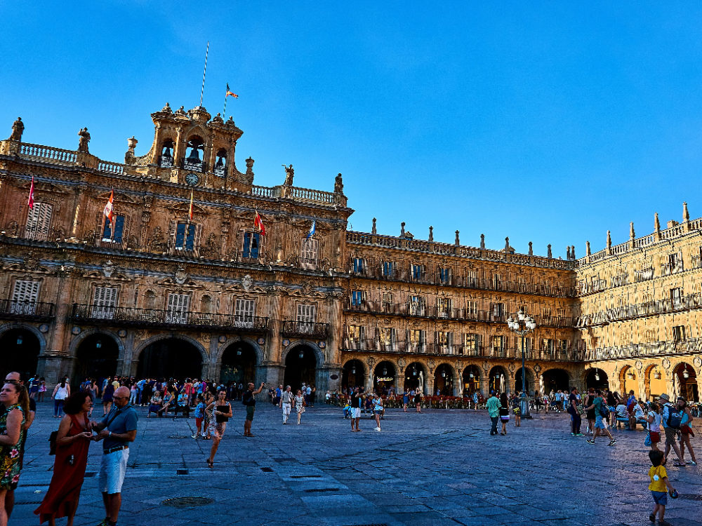 Los hoteles baratos en Salamanca se encuentran en el centro de la ciudad