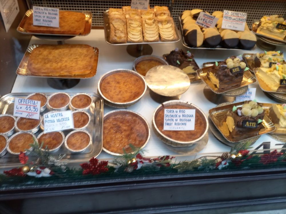 Prueba los postres de Bolonia
