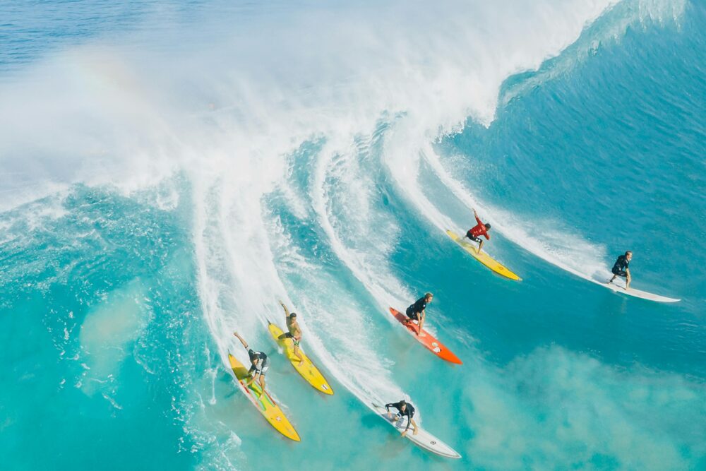 surf en Hawaii